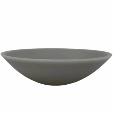 Nashi Home LUXE RESIN EVERYDAY BOWL GREY SERVING