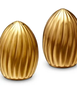 CARROUSEL JEWELS SALT & PEPPER GOLD | L'OBJET SERVING