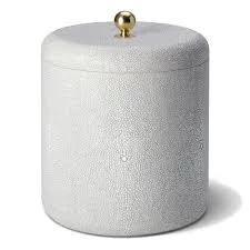 SHAGREEN ICE BUCKET | DOVE | AERIN