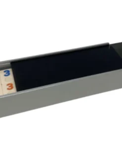 Luxe Dominoes RUMMY GAME | SMOKE METAL & SILVER - CH EXCLUSIVE GAMES & GADGETS