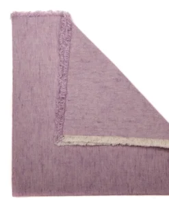 Deborah Rhodes THE TABLE WOVEN WASHED FRINGE NAPKIN | LAVENDER