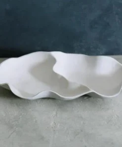 Beatriz Ball VIRA MELAMINE DOUBLE DIP BOWL