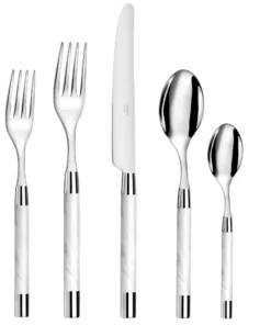 Capdeco CONTY 5-PIECE FLATWARE WHITE