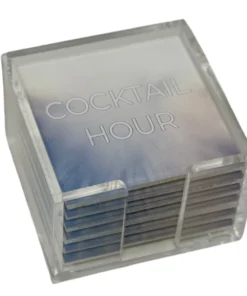 EYE CANDY WINE & BAR COCKTAIL HOUR COASTERS | SET OF 6