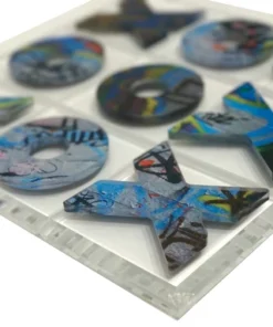 EYE CANDY GAMES & GADGETS ACRYLIC TIC TAC TOE | GRAFFITI