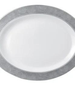 THE TABLE SAUVAGE | GREY & PLATINUM | BERNARDAUD