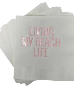 Print Appeal COCKTAIL NAPKIN PACK | LIVING BEACH LIFE WINE & BAR