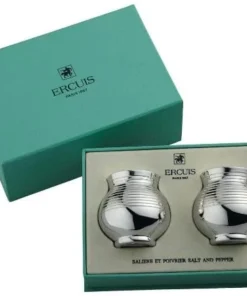 Rosenthal & Sambonet USA SERVING ERCUIS TRANSAT SALT & PEPPER SHAKERS