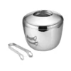 Georg Jensen Inc WINE & BAR SKY ICE BUCKET & ICE TONG SET BY GEORG JENSEN