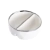 Pampa Bay SERVING BIANCA 2-SECTION BOWL | SMALL