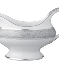 THE TABLE SAUVAGE | GREY & PLATINUM | BERNARDAUD