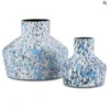 Currey & Company THE HOME CONFETTI GLASS BLUE VASES