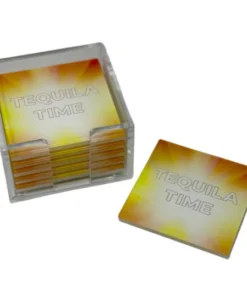 EYE CANDY TEQUILA TIME COASTER SET | 6 PIECES WINE & BAR