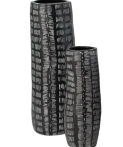 Global Views QUENCY VASES | BLACK