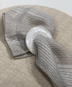 Bodrum WICKER EASY CARE PLACEMAT | ROUND | CREAM THE TABLE