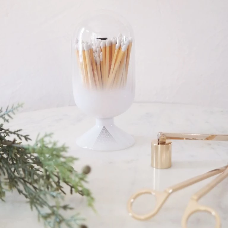 SKEEM DESIGN MATCH CLOCHE | WHITE CLOUD CANDLELIGHT